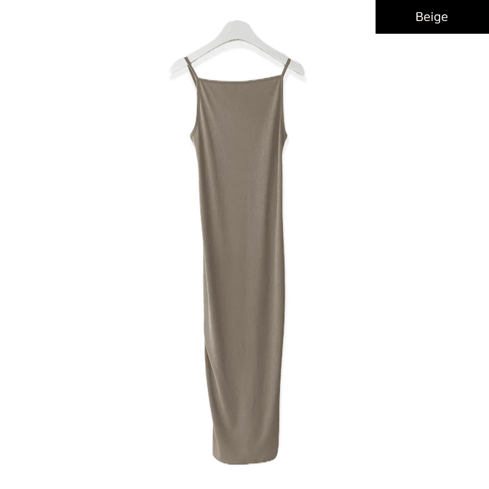 Sleeveless Maxi Slip Dress C2001