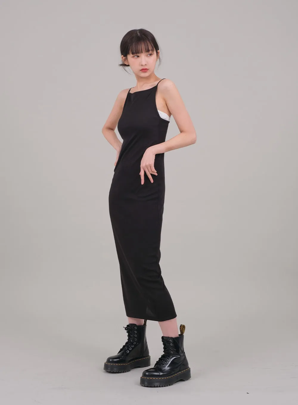 Sleeveless Maxi Slip Dress C2001