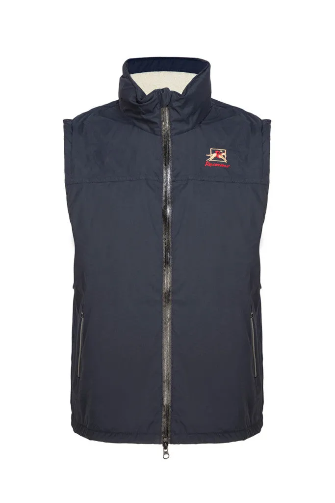 Sleeveless Warmer Navy Childrens By Pc Racewear