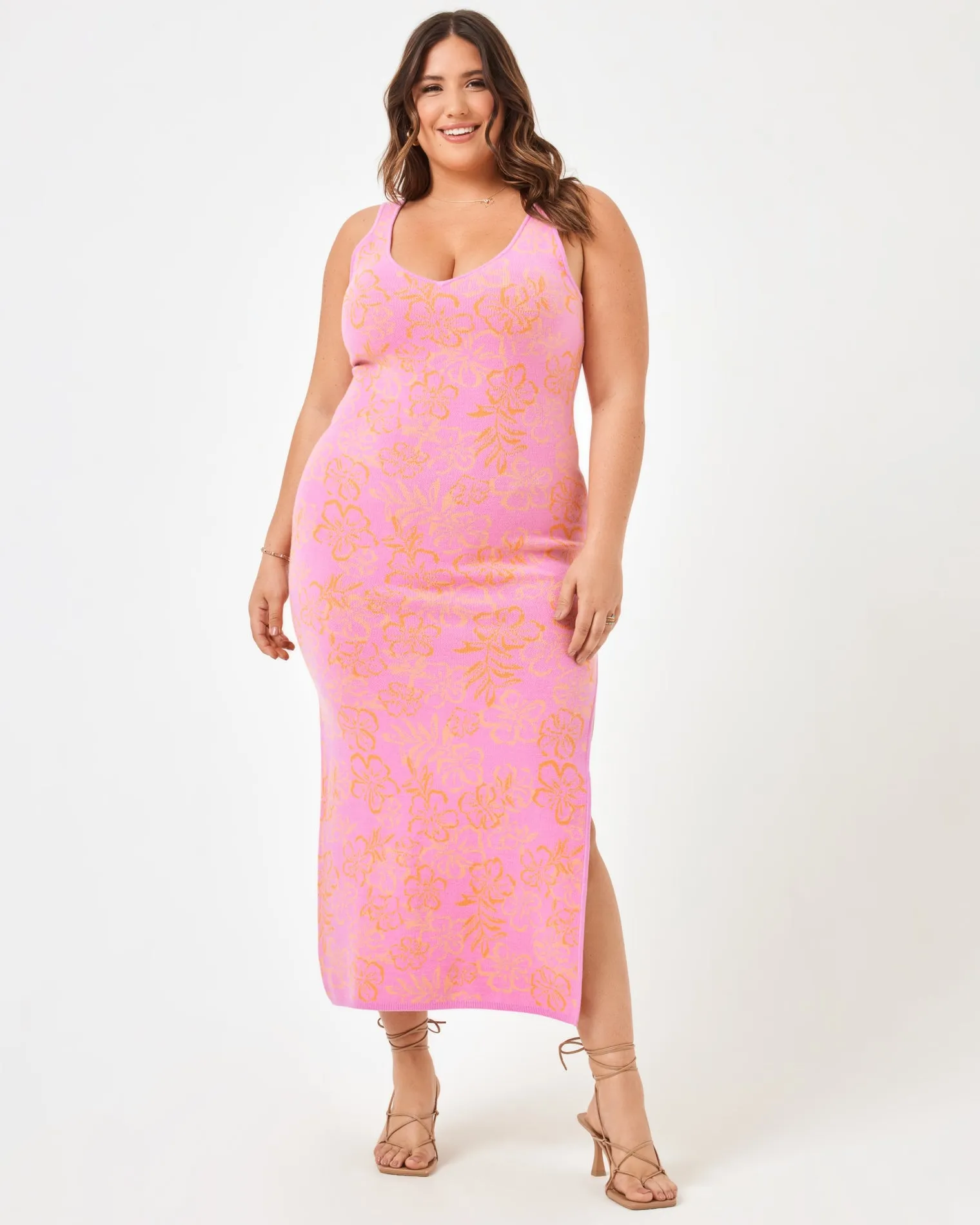 Spring Fling Dress - Hibiscus Kiss