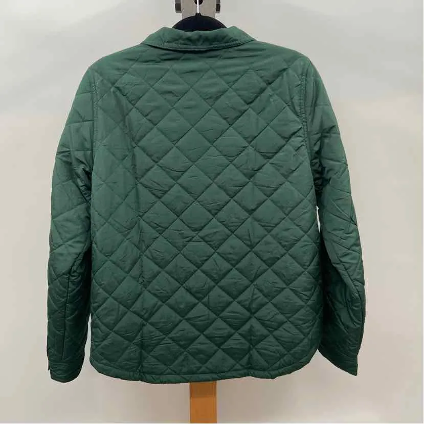 Staccato Women's Size M Green Quilted Jacket