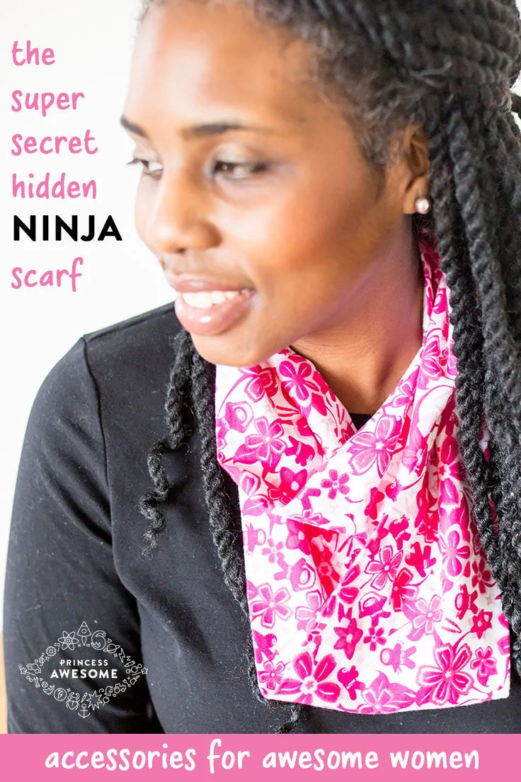 Super Secret Hidden Ninja Infinity Scarf