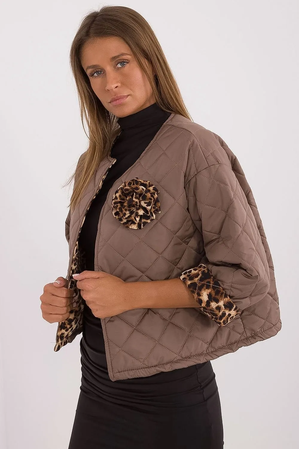 TEEK - Wild Coordination Quilted Bloom Jacket