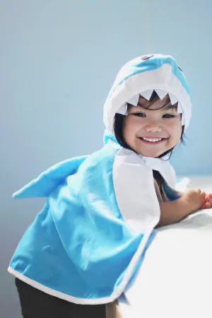 Toddler Shark Cape