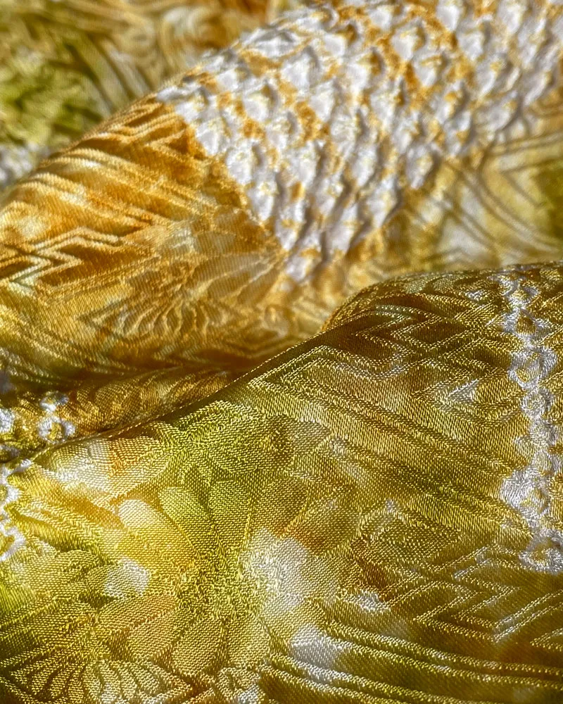 Tortoise Shell Shibori Haori Kimono Jacket