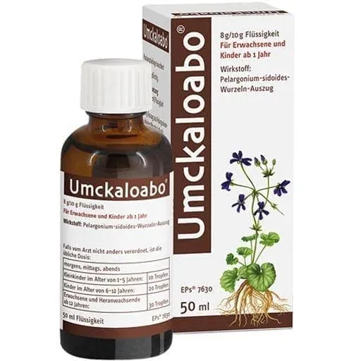 UMCKALOABO liquid 50 ml Pelargonium sidoides root extract