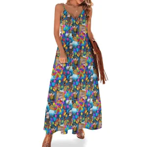 Up Favorites Women's Summer Slip Long Dress