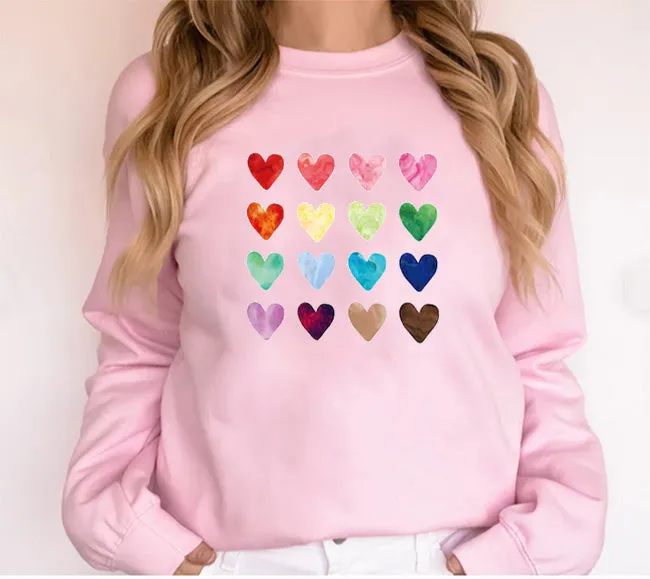 Valentine's Day Sweatshirt, Mom Sweater, Mama Sweater, Crewneck Sweater, Gift for Her/