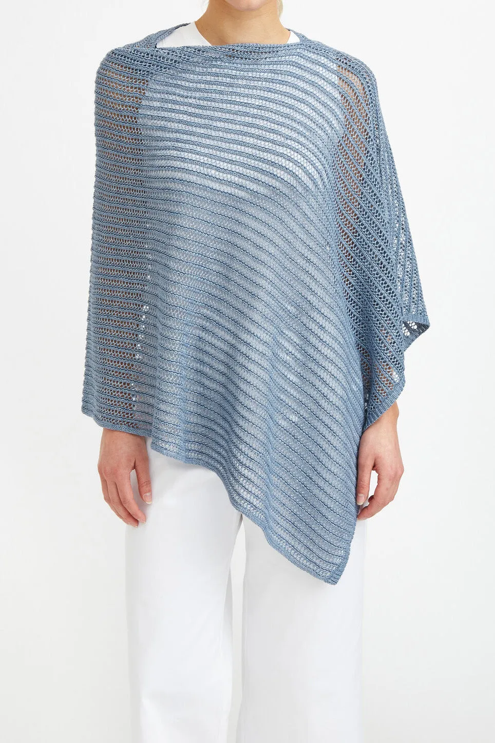 VARA WRAP IN LINEN KNIT