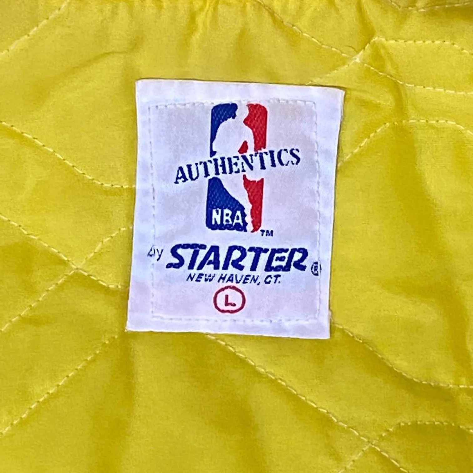 Vintage 80's LA Lakers Satin STARTER Jacket Size: L