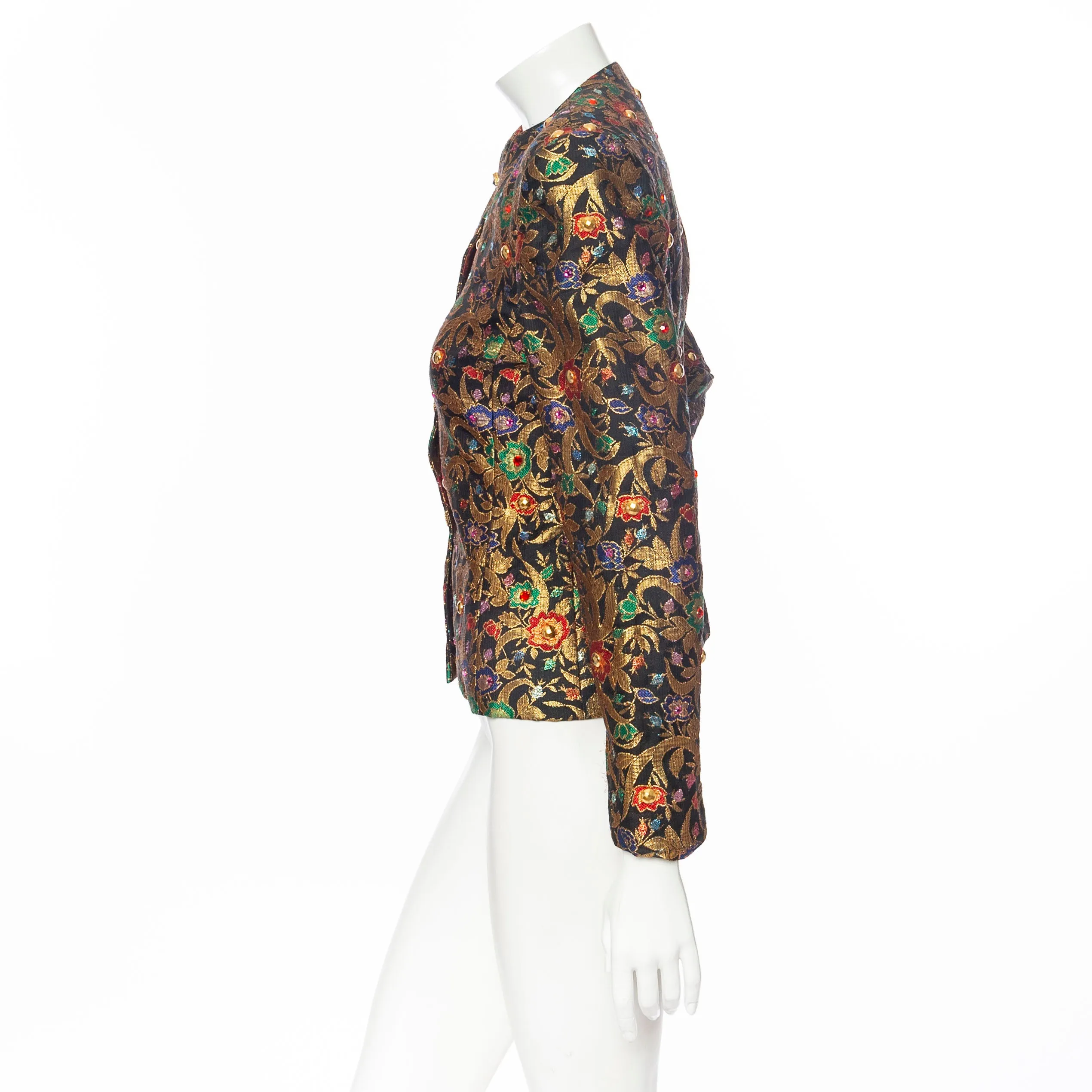 Vintage Brocade Floral Jacket