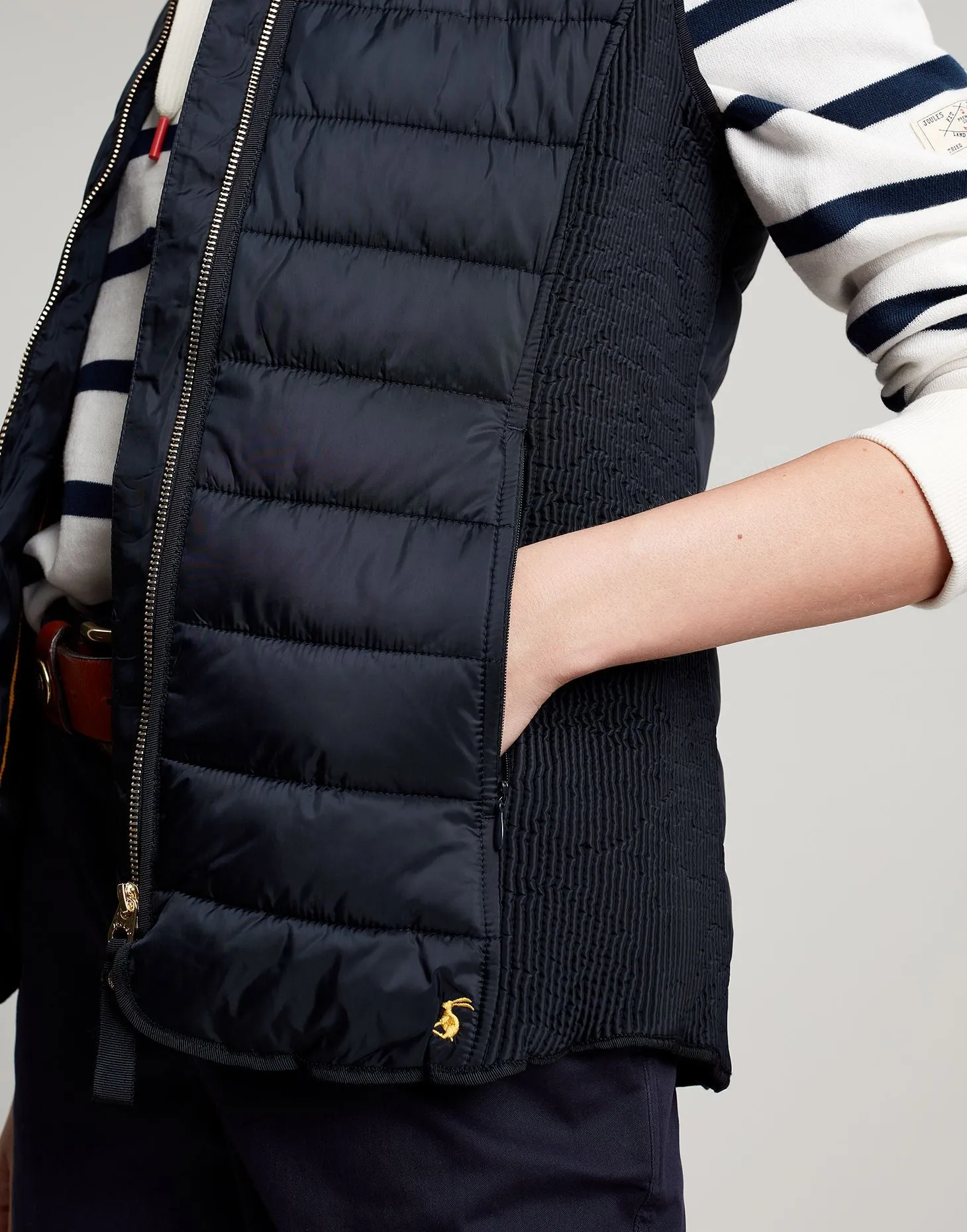 Whitlow Navy Blue Showerproof Padded Gilet