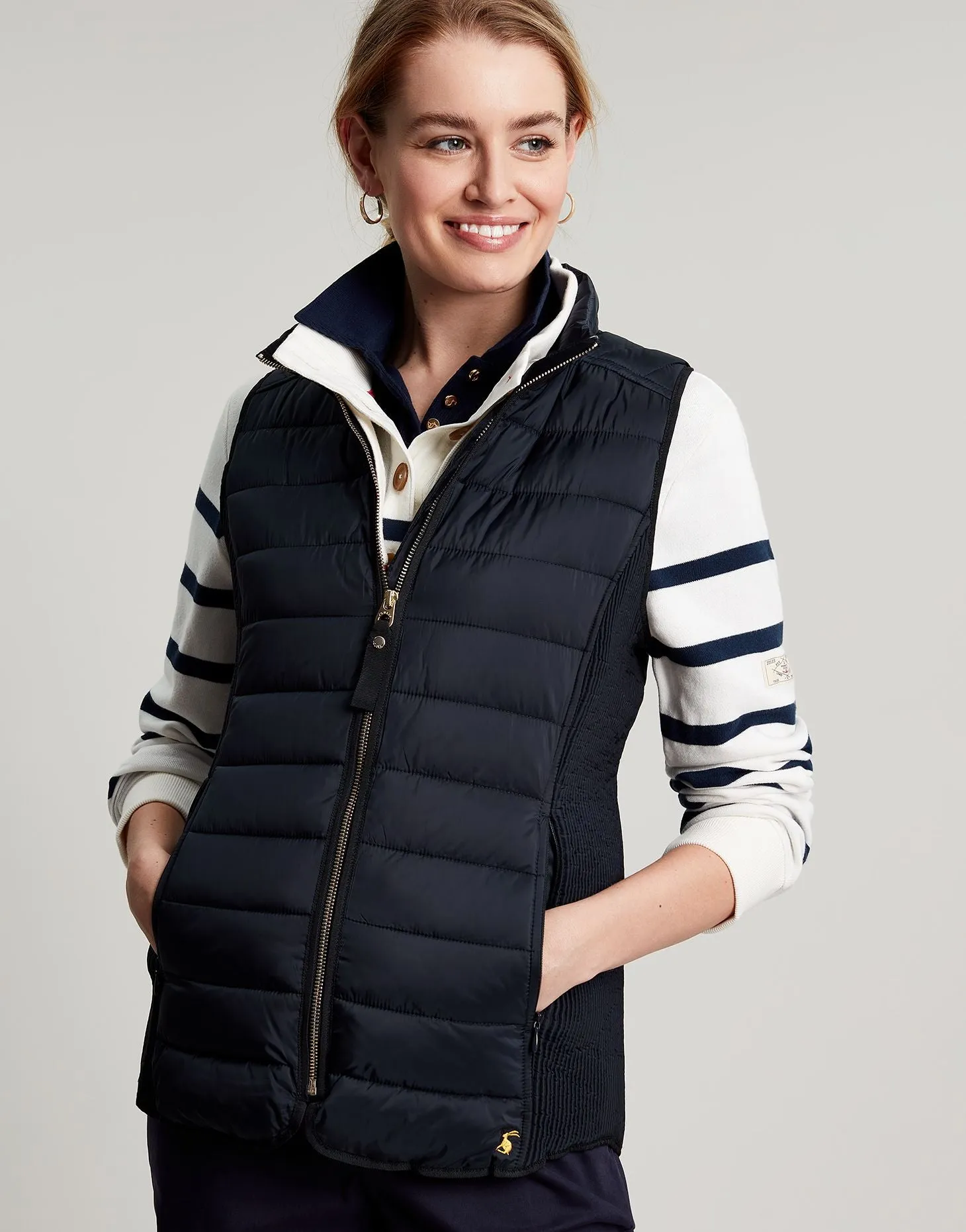 Whitlow Navy Blue Showerproof Padded Gilet