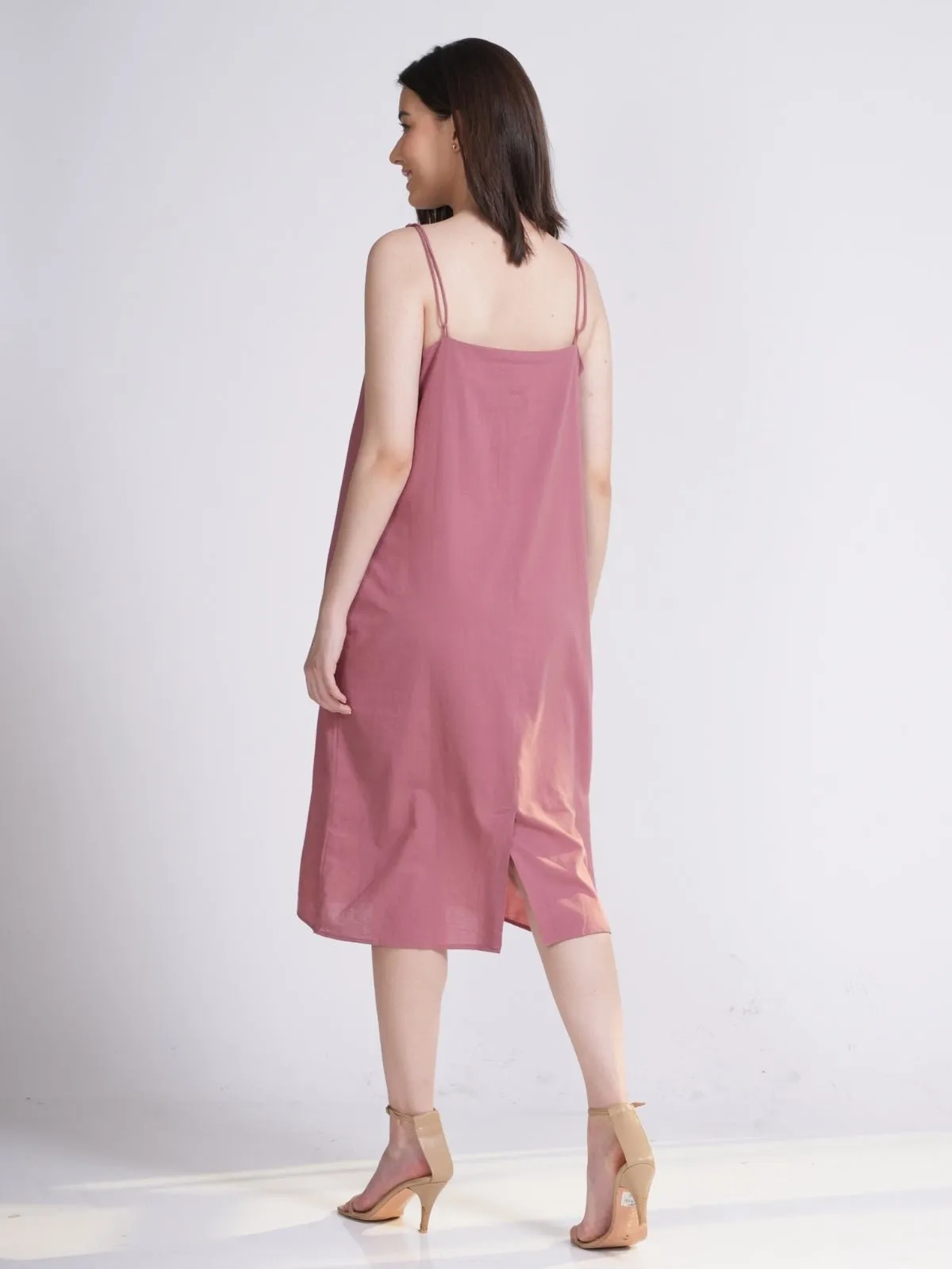 Women Organic Cotton Slip Dress