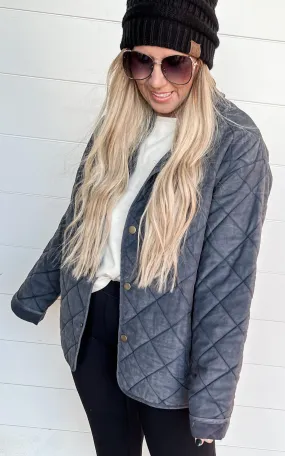 Women's Quilted Market Jacket** - Final Sale