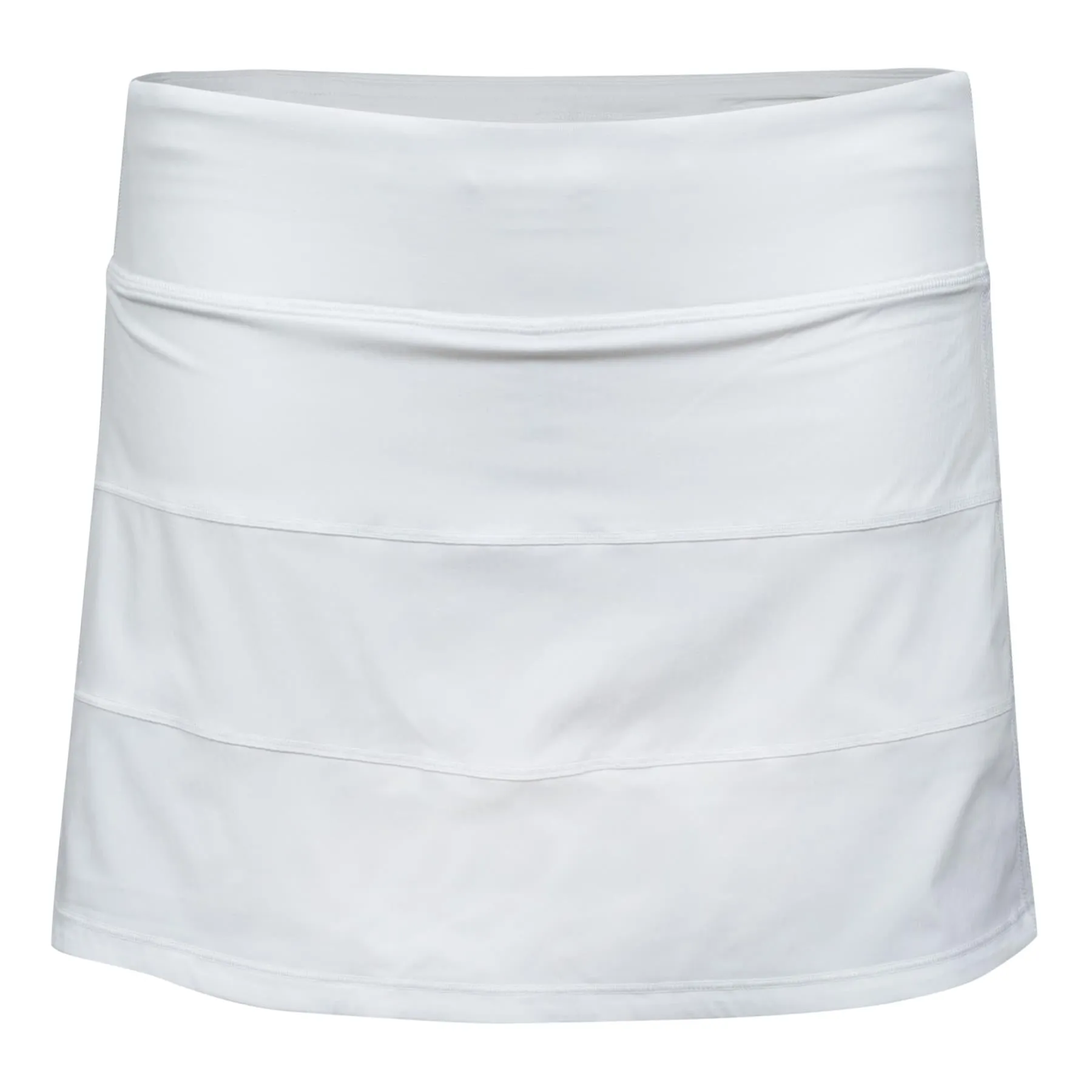 x TRENDYGOLF Womens Pace Rival Skirt *Tall 15" White - AW23