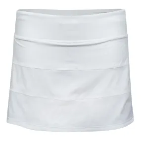 x TRENDYGOLF Womens Pace Rival Skirt *Tall 15" White - AW23