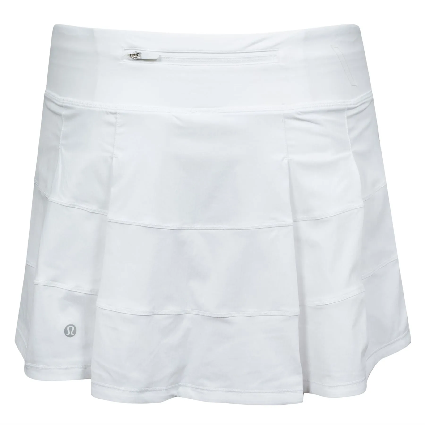 x TRENDYGOLF Womens Pace Rival Skirt *Tall 15" White - AW23