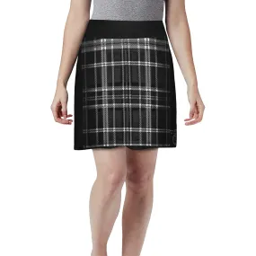 Yahuah-Tree of Life 02-04   Digital Plaid 01-06A Designer Golf Skirt