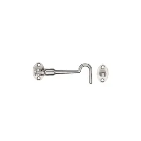 Zoo Cabin Hook - 100mm - SS304-Satin Stainless